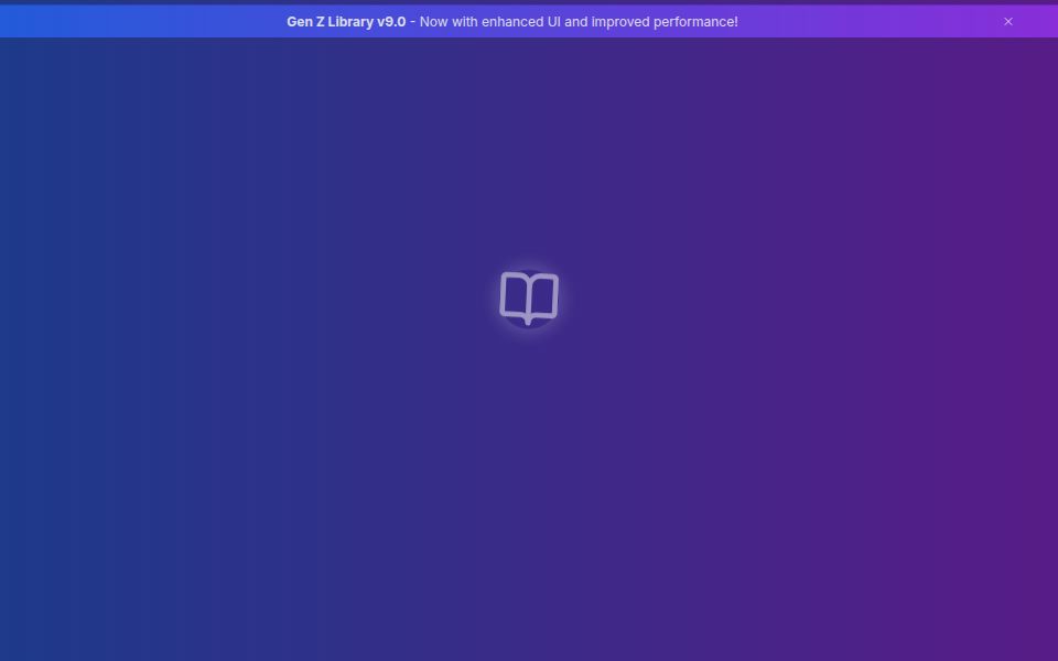 Gen z library project - Components Templates - v0 by Vercel