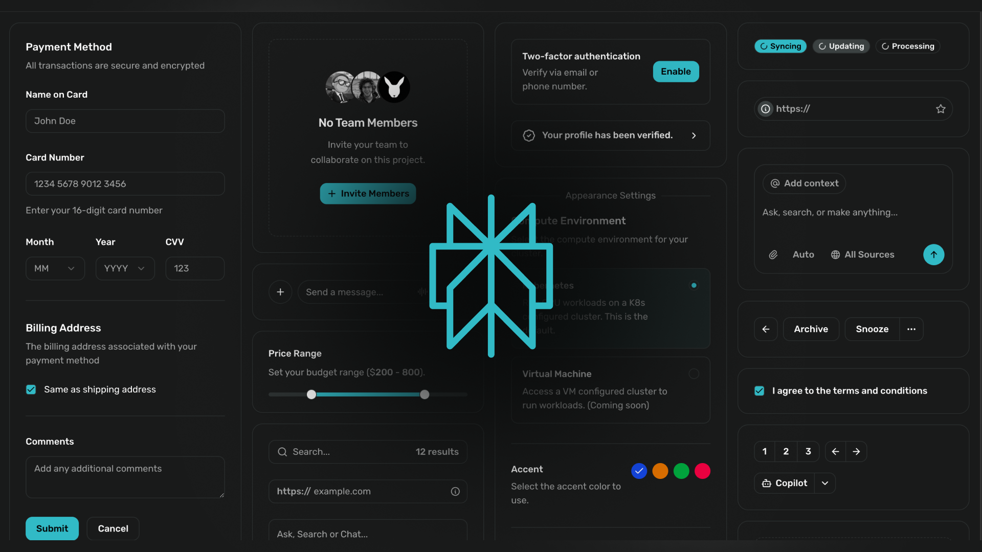 Perplexity Theme | Built with Tinte - Components Templates - v0 by Vercel