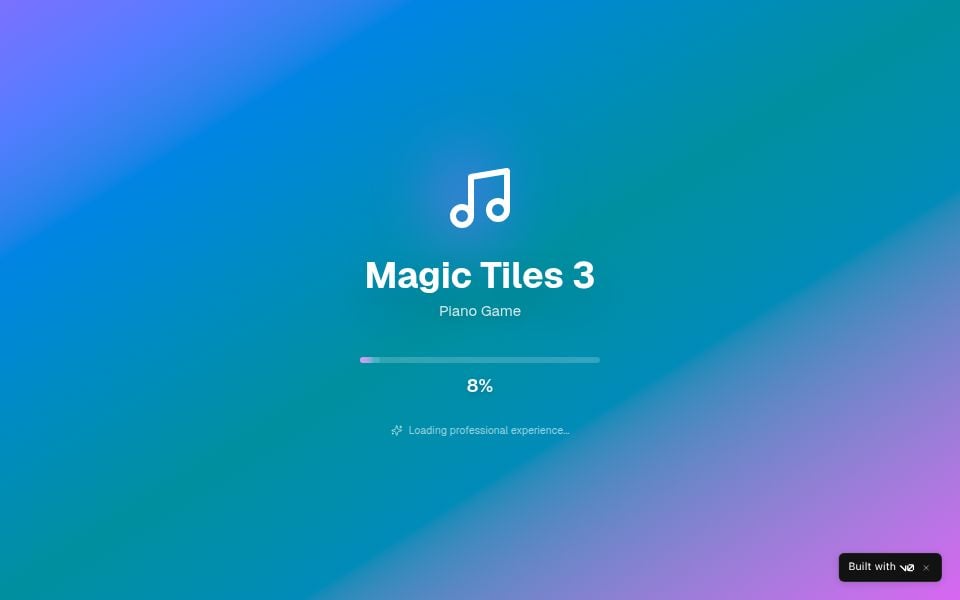 Magic Tiles - Apps & Games Templates - v0 by Vercel