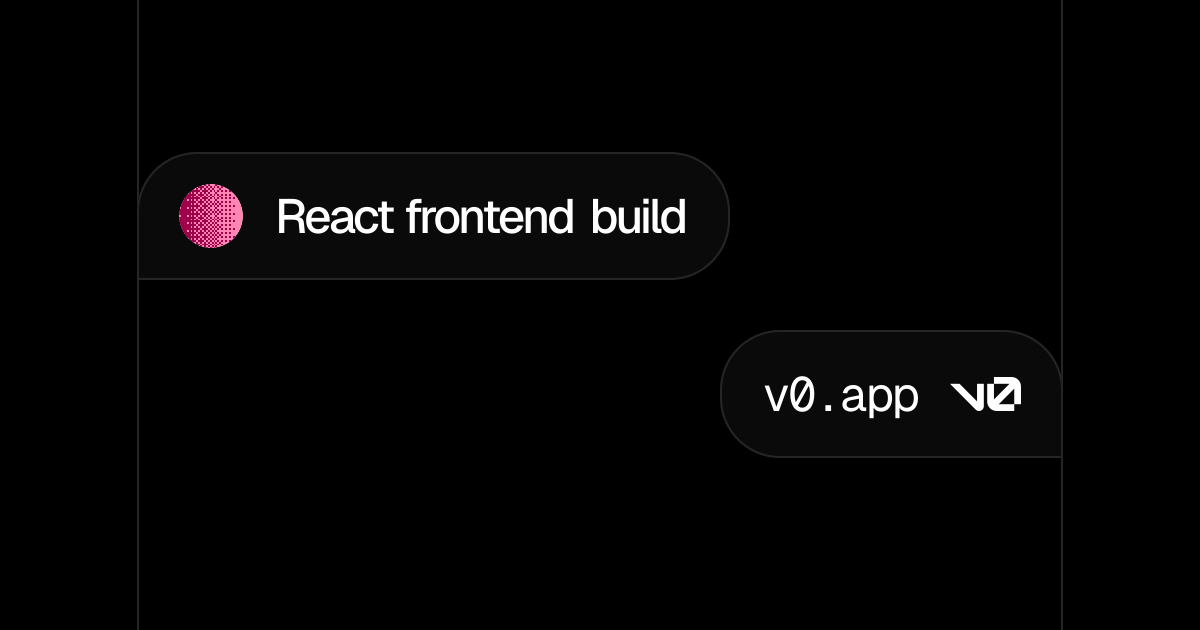 React frontend build - v0 by Vercel