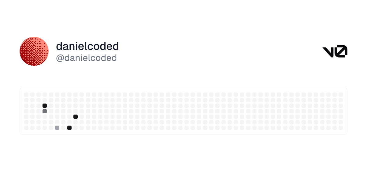 v0 - danielcoded - v0 by Vercel