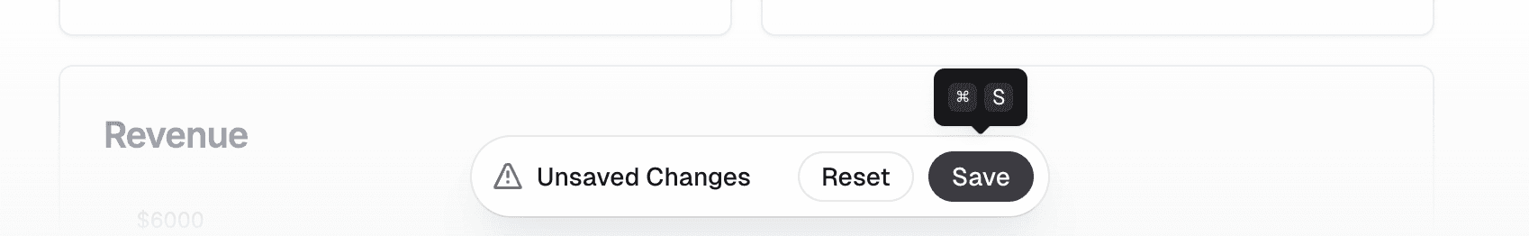 Save button