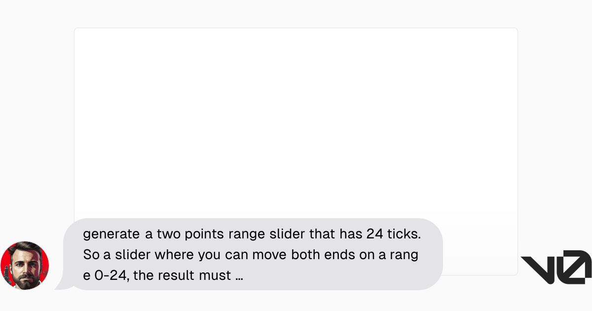 generate a two points range slider that has 24 ticks. So a slider where ...