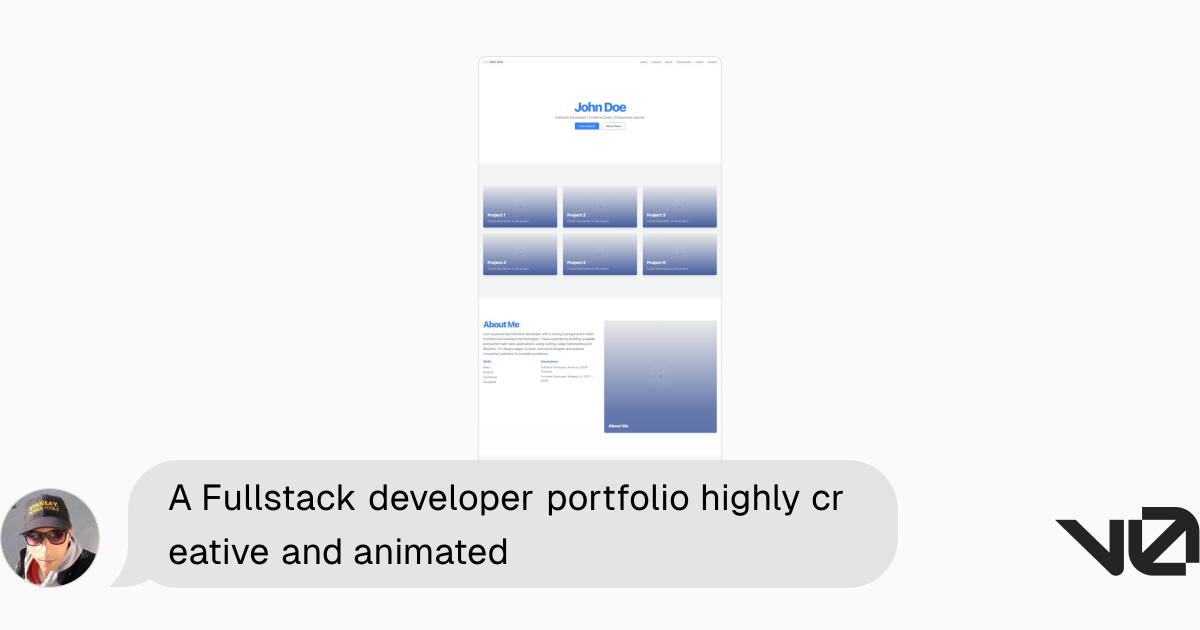A Fullstack developer portfolio highly creative and animated | A shadcn ...