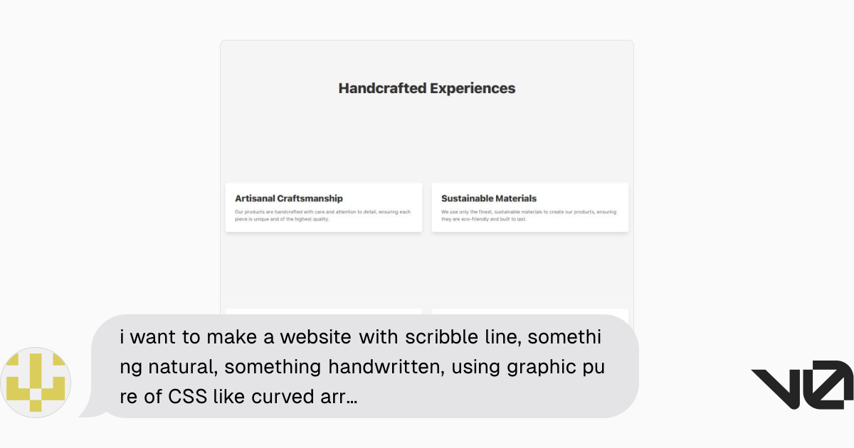 i want to make a website with scribble line, something natural ...